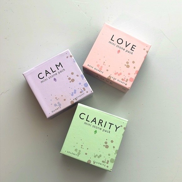 NIB Love Calm Clarity Mini Stone Pack NIB - Picture 11 of 11